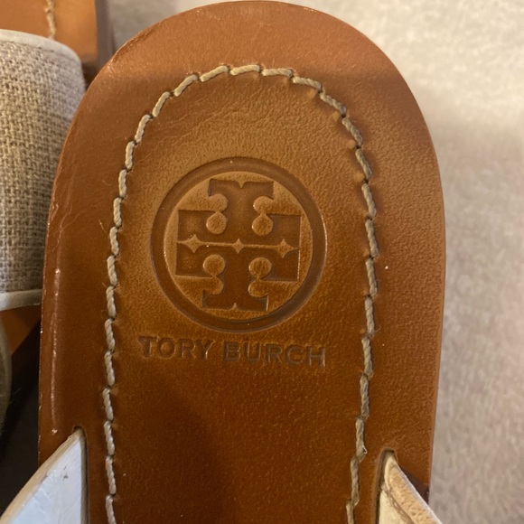 Tory Burch Culver Linen wedge - Picture 5 of 9